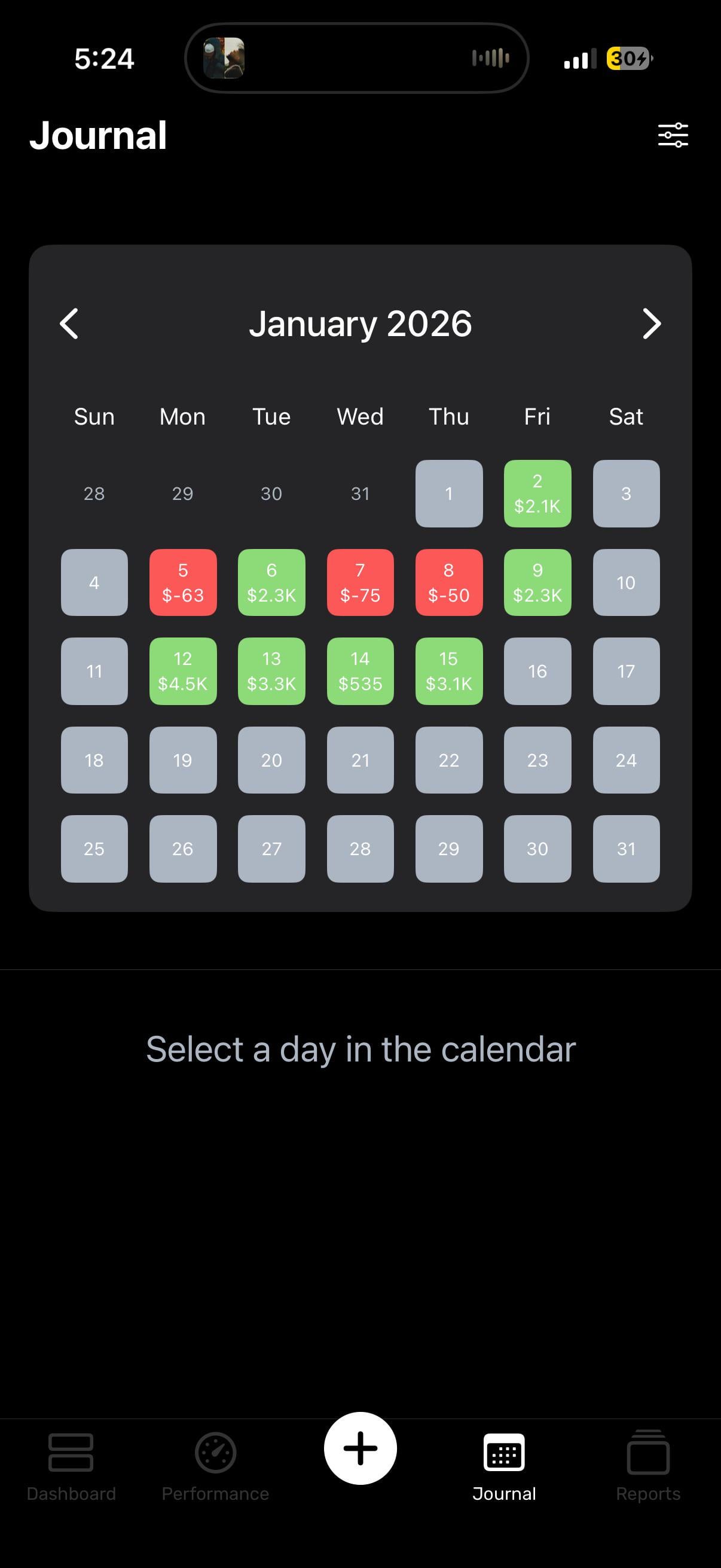 이번 달 중간점검 📉