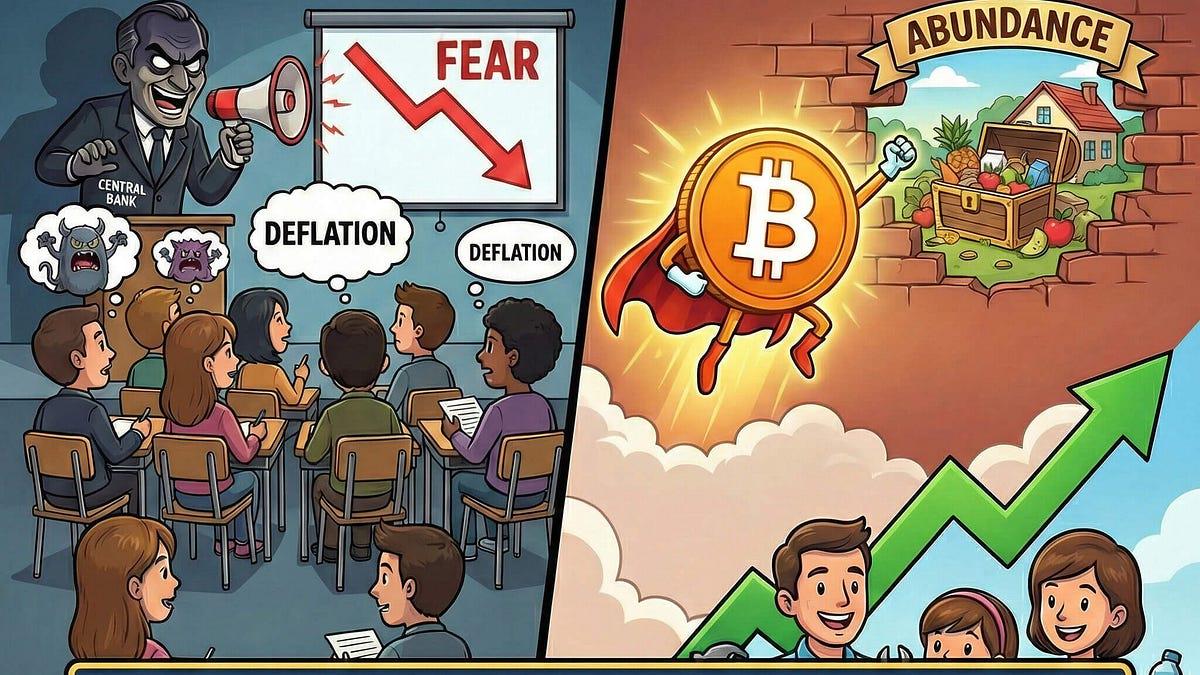 풍요를 두려워하도록 세뇌당한 사회 🧠 비트코인이 어떻게 이를 바로잡는가