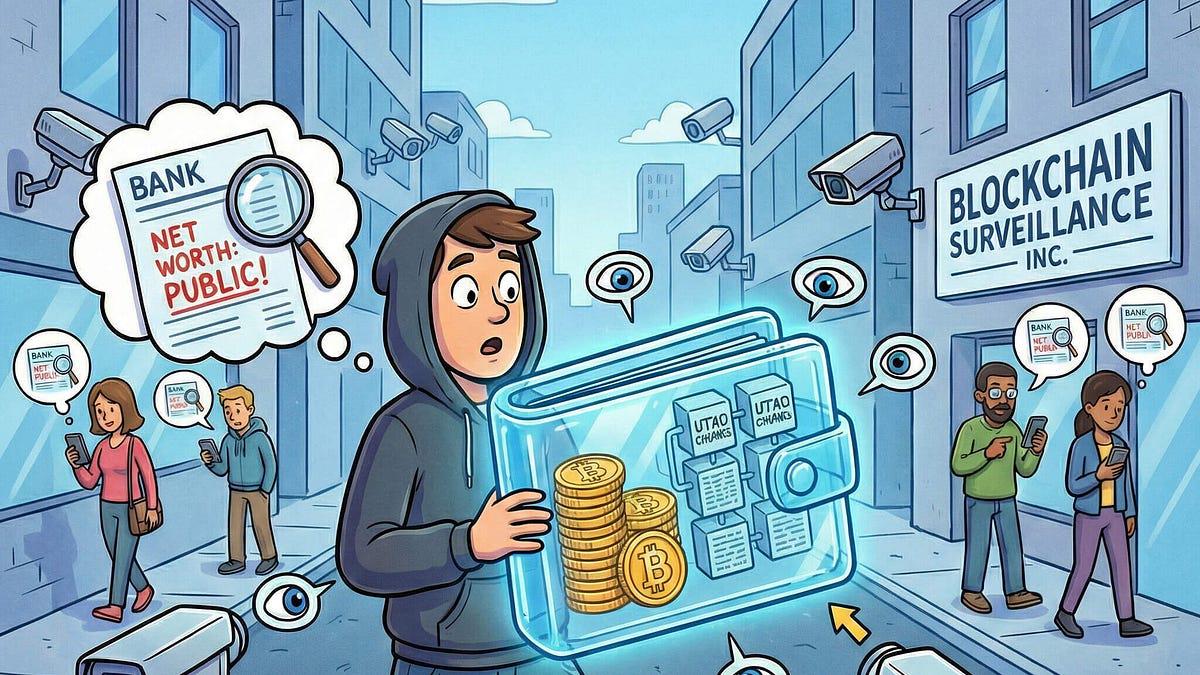 💧 비트코인, 생각보다 내 사생활이 그대로 드러난다?
