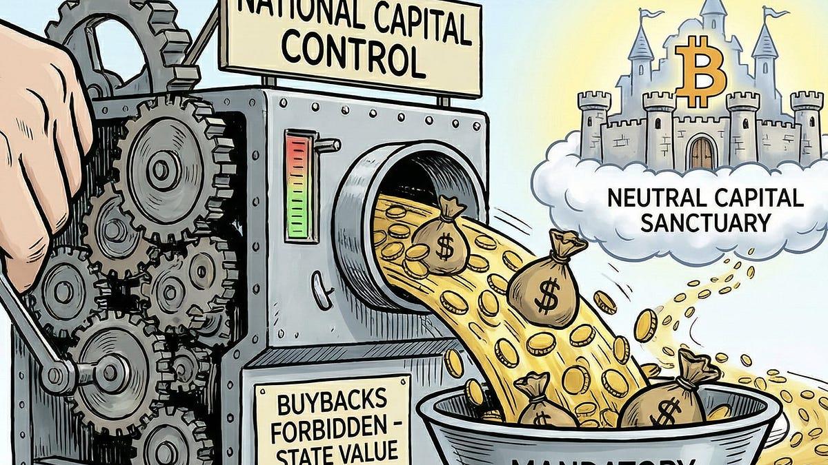 비트코인이 마지막 남은 사유 재산의 요새인가요? 🛡️