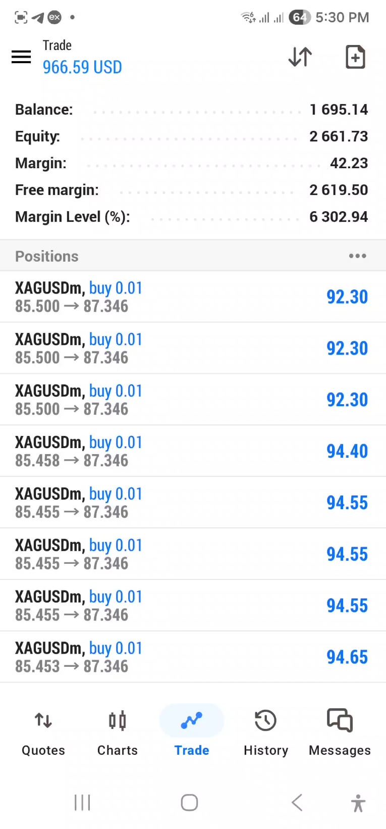 📈 금·은 스윙트레이딩 결과 공유합니다