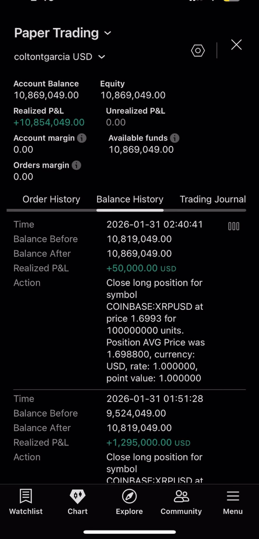 모의 계좌로 1,500만 → 100억 😮 실전이면 어땠을까?