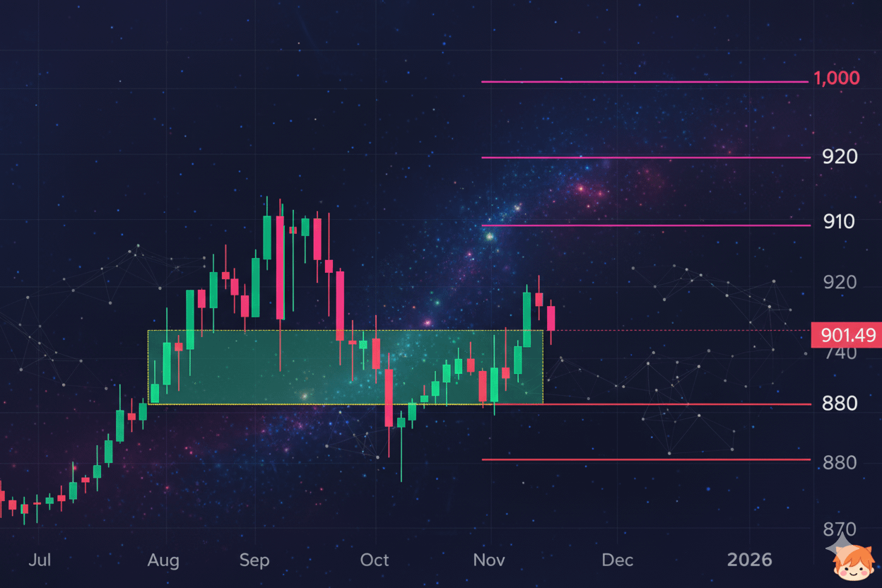 📉 BNB 지지선 재확인 구간에서 매매 고민 중