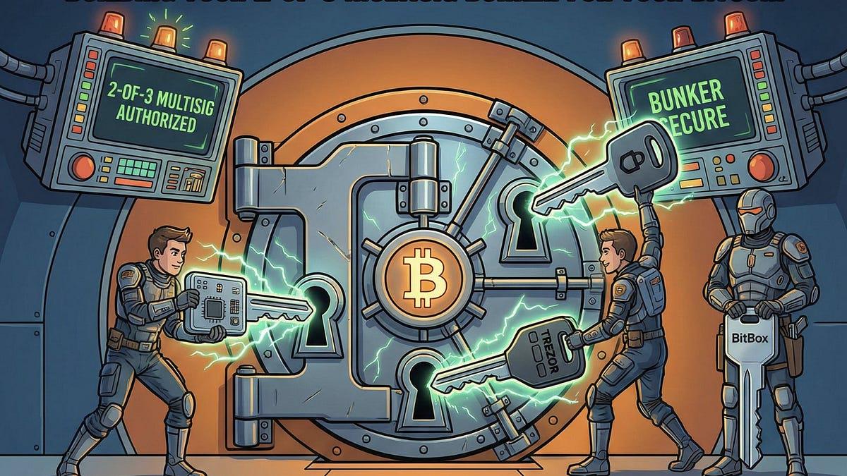 비트코인 보안 체계, 이제는 금고 수준으로 🛡️