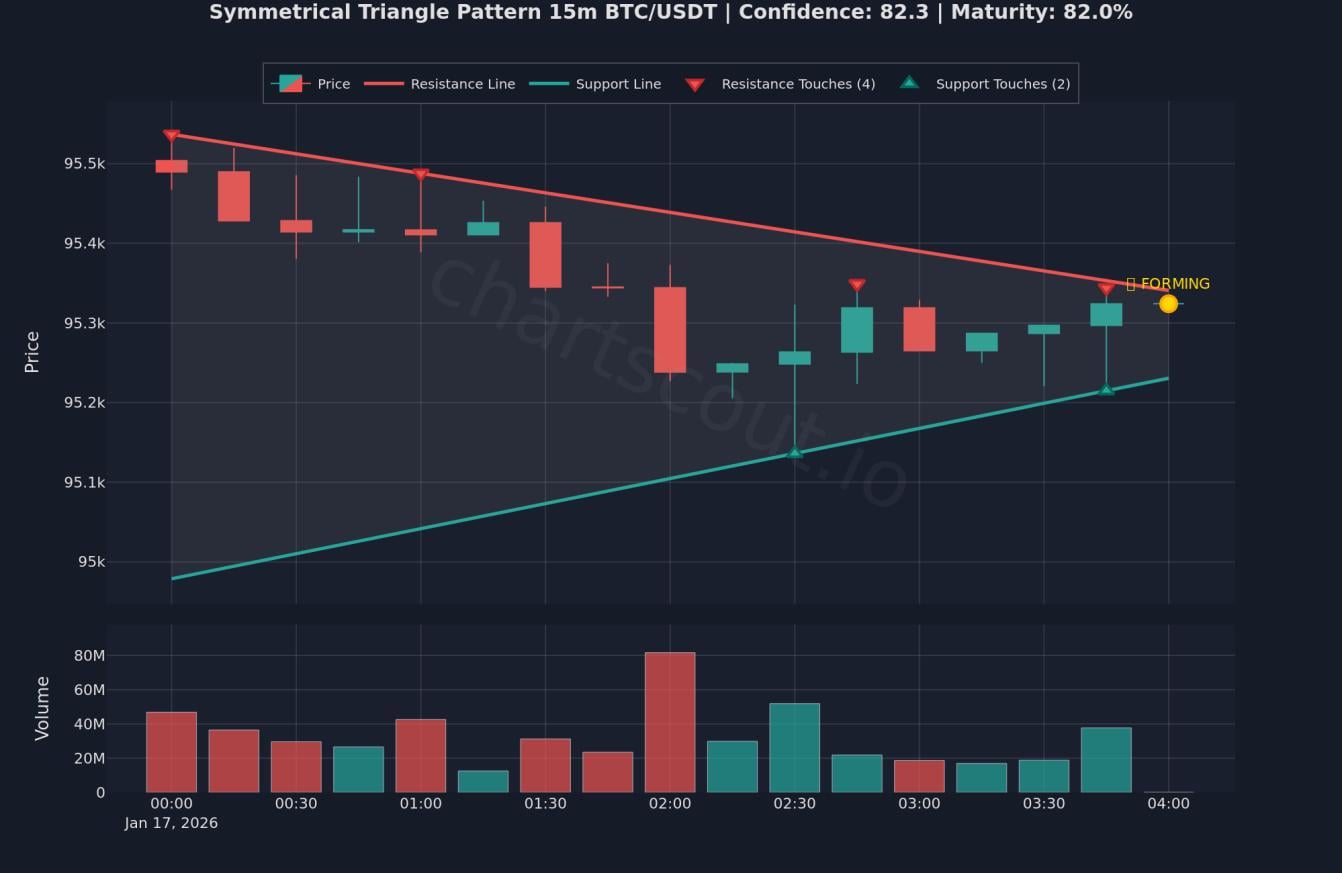 💥 비트코인, 방향성 터지기 직전의 모습