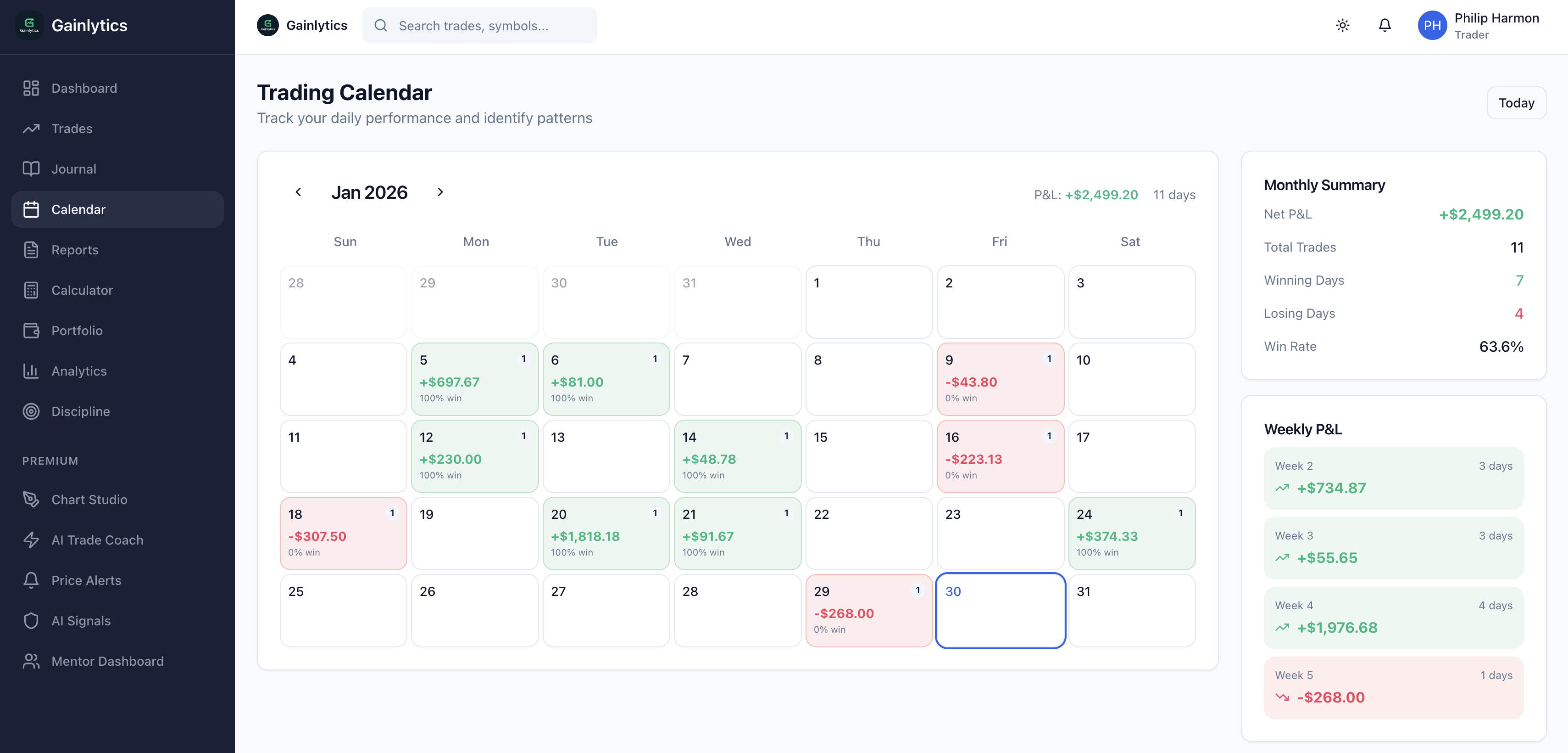 매일 P/L 기록하는 습관, 이제라도 시작했어요 📊