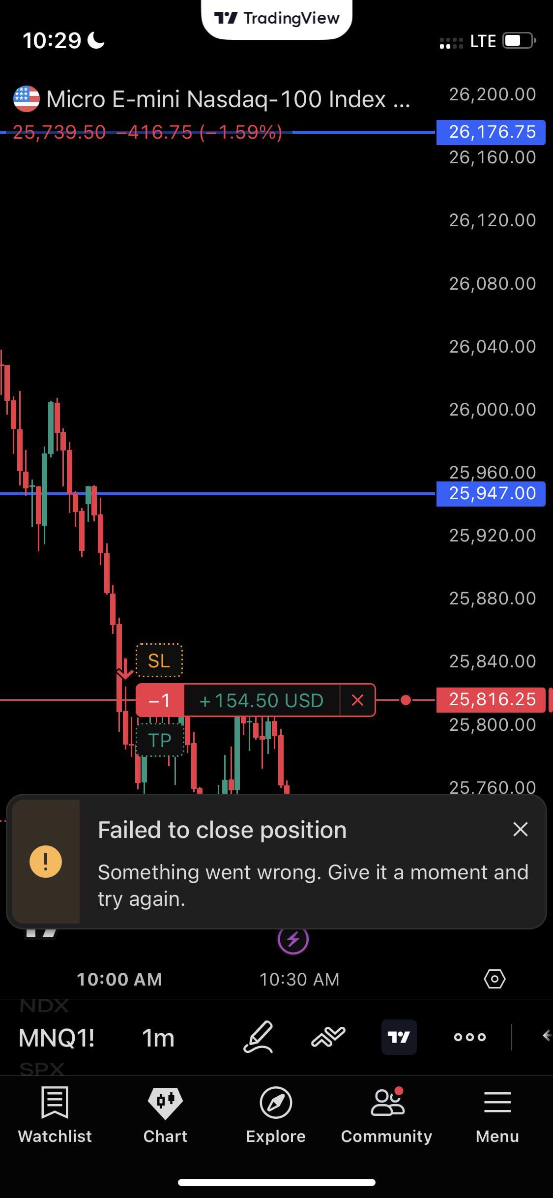 주문이 느리더니 포지션이 아예 안 닫혀요 😓