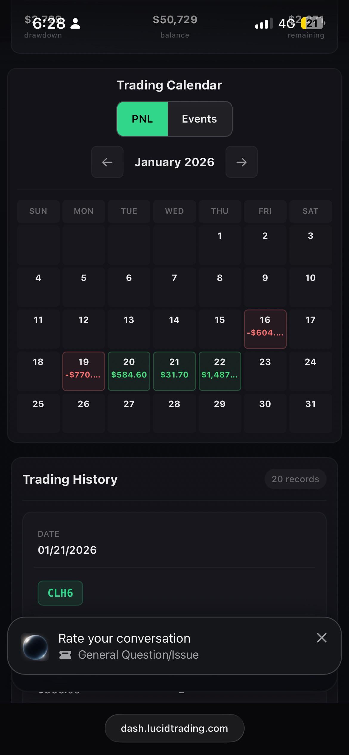 큰 손실에서 복구 성공했습니다 🎯