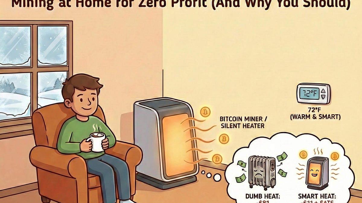 🏠 집에서 비트코인 채굴하며 난방비 아끼는 방법?