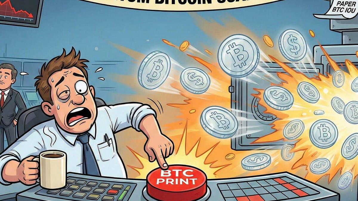 💸 비트코인 430억 달러 허상? 비트썸 오류가 드러낸 페이퍼 비트코인의 실체