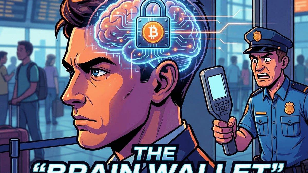 🧠 비트코인 '브레인 월렛'으로 국경 넘기 실험