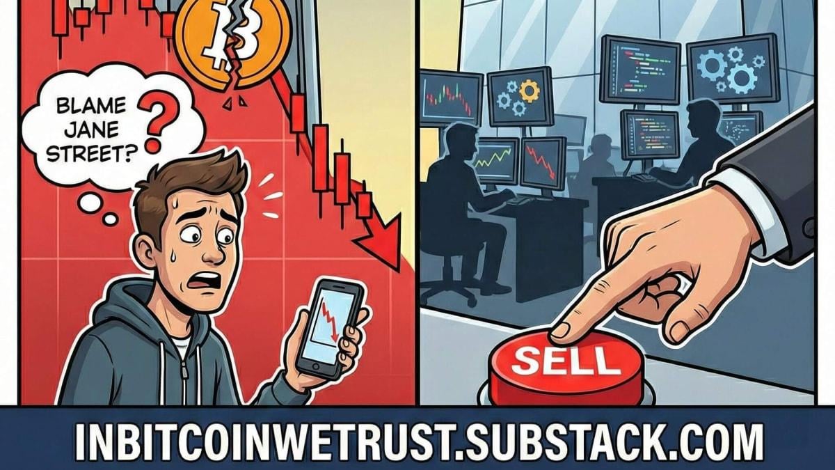 비트코인 오전 10시 폭락 — 제인스트리트 책임인가? 🔍