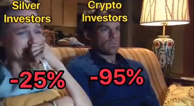 은 투자자들은 지쳐 있고, 크립토 투자자들은 흥분해 있음 📉