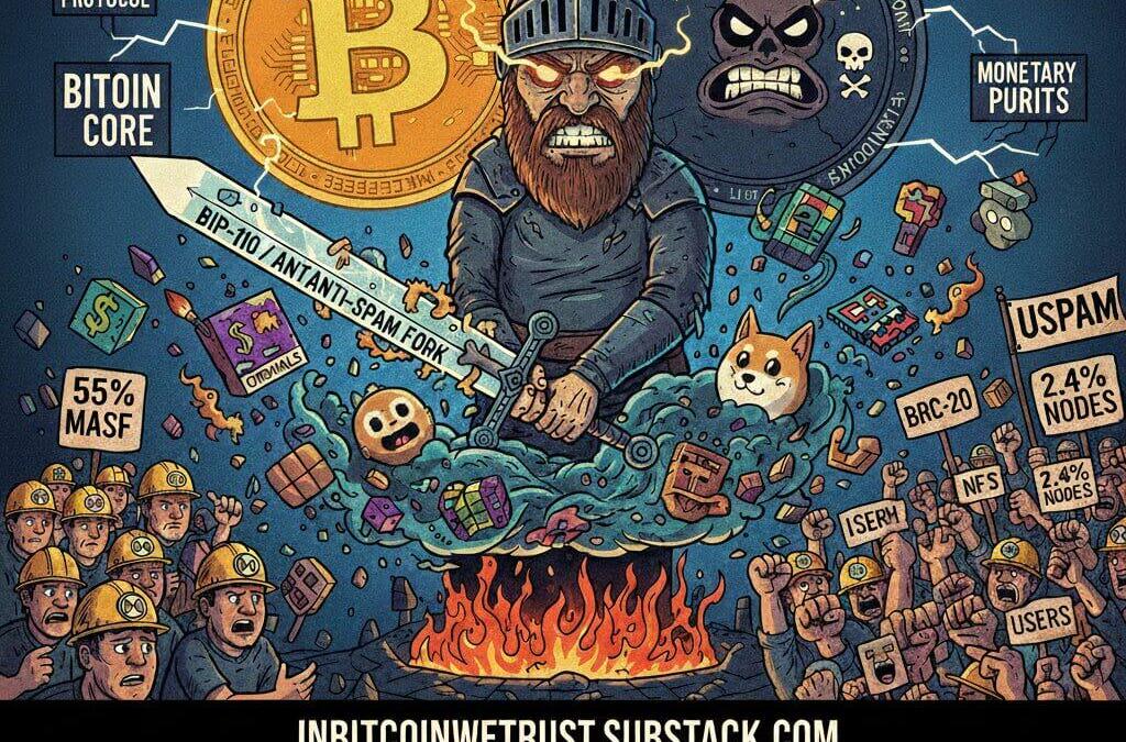 BIP-110 논란: 비트코인, 중립성인가 통화수단인가? ⚔️