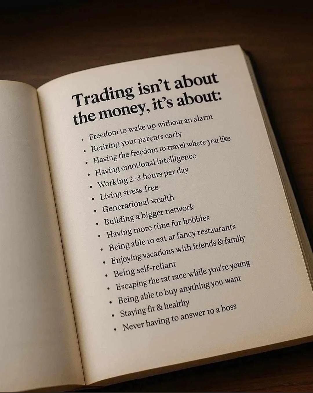 🔥 궁극적인 목표는 '자유'입니다