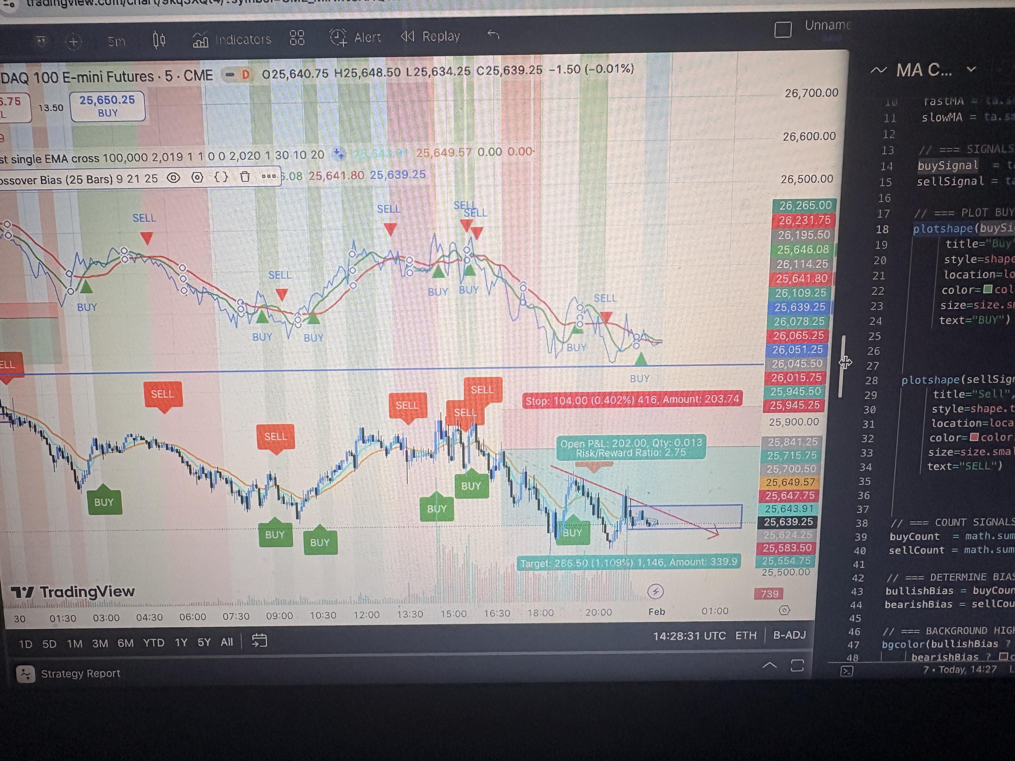📊 챗GPT로 매매 시그널 스크립트 짜봤어요