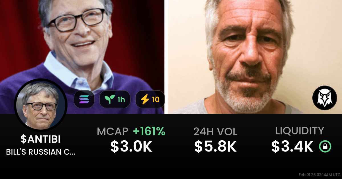 $ANTIBI 밈코인, 빌 게이츠 스캔들에서 나온 미친 약장수 이야기 💊