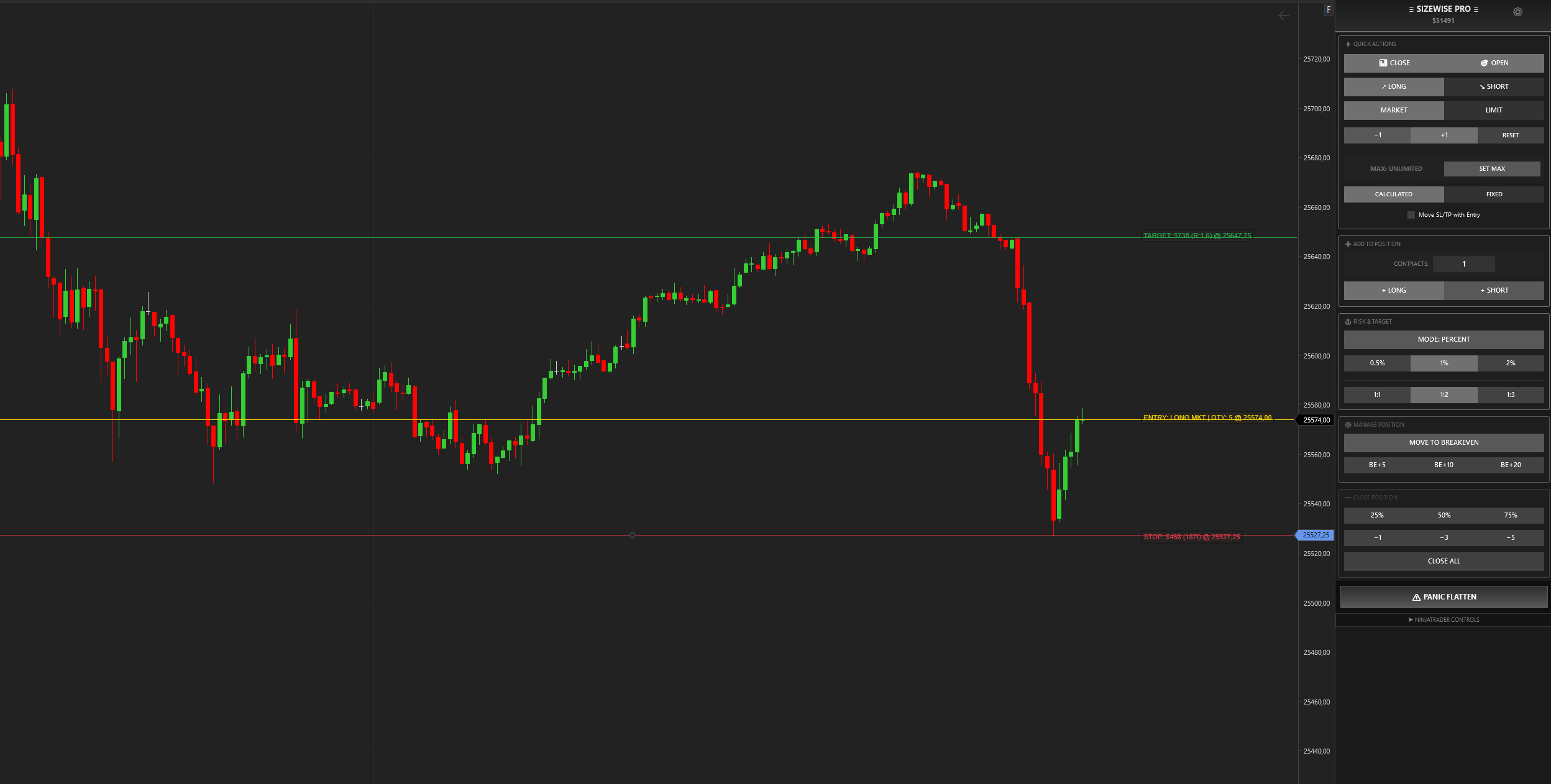 🔧 빠른 시장에서 수량 실수 줄이려고 자동 포지션 계산 툴 만들었습니다