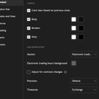 캔들 색상·배경에 큰 공백이 생겨요 🎨