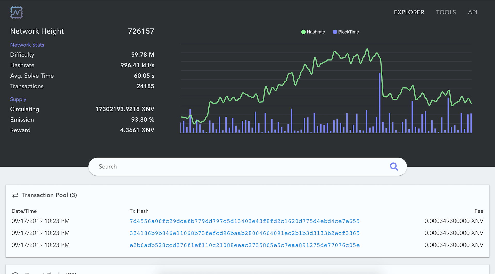 🎉 Nerva 네트워크 해시레이트 400KH/s 돌파