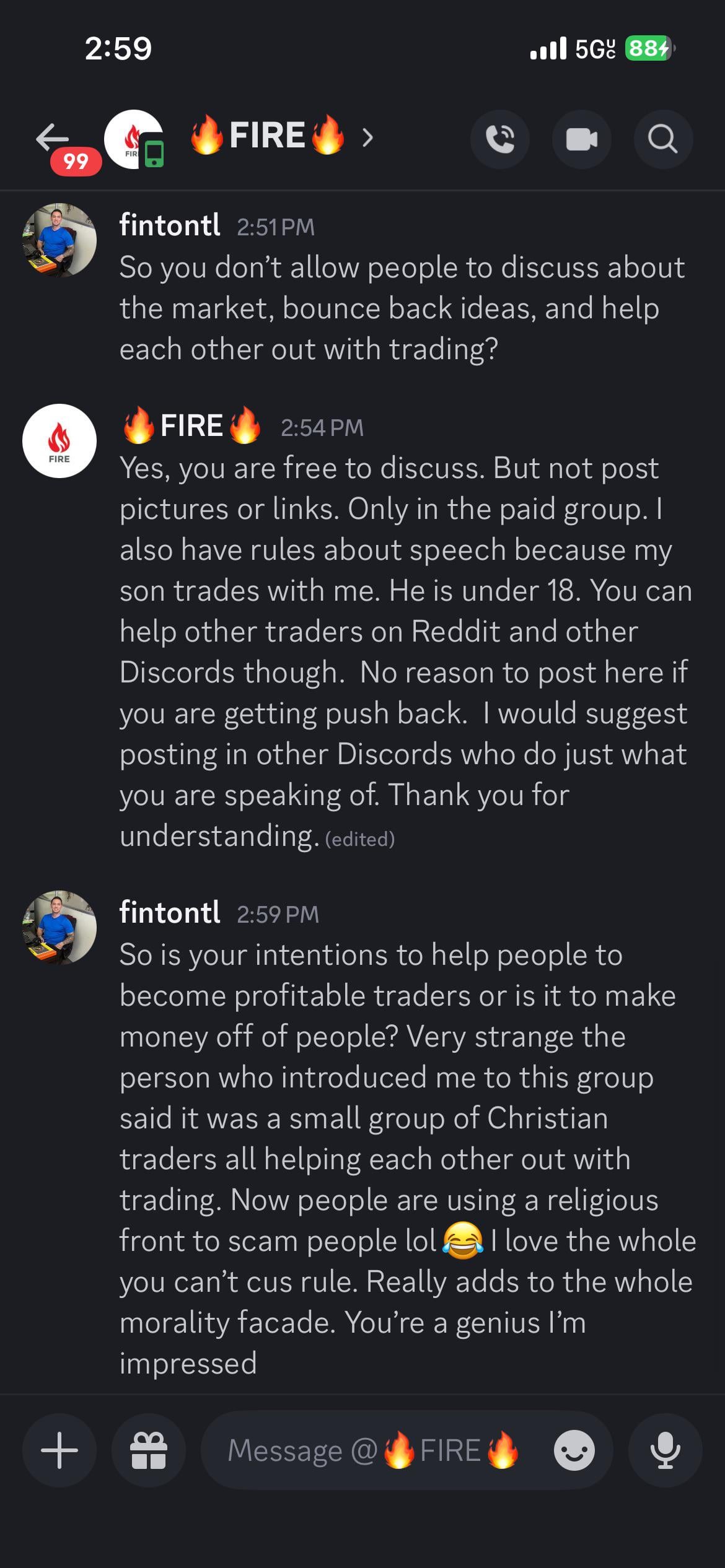 ❗수상한 트레이딩 그룹, 피하세요