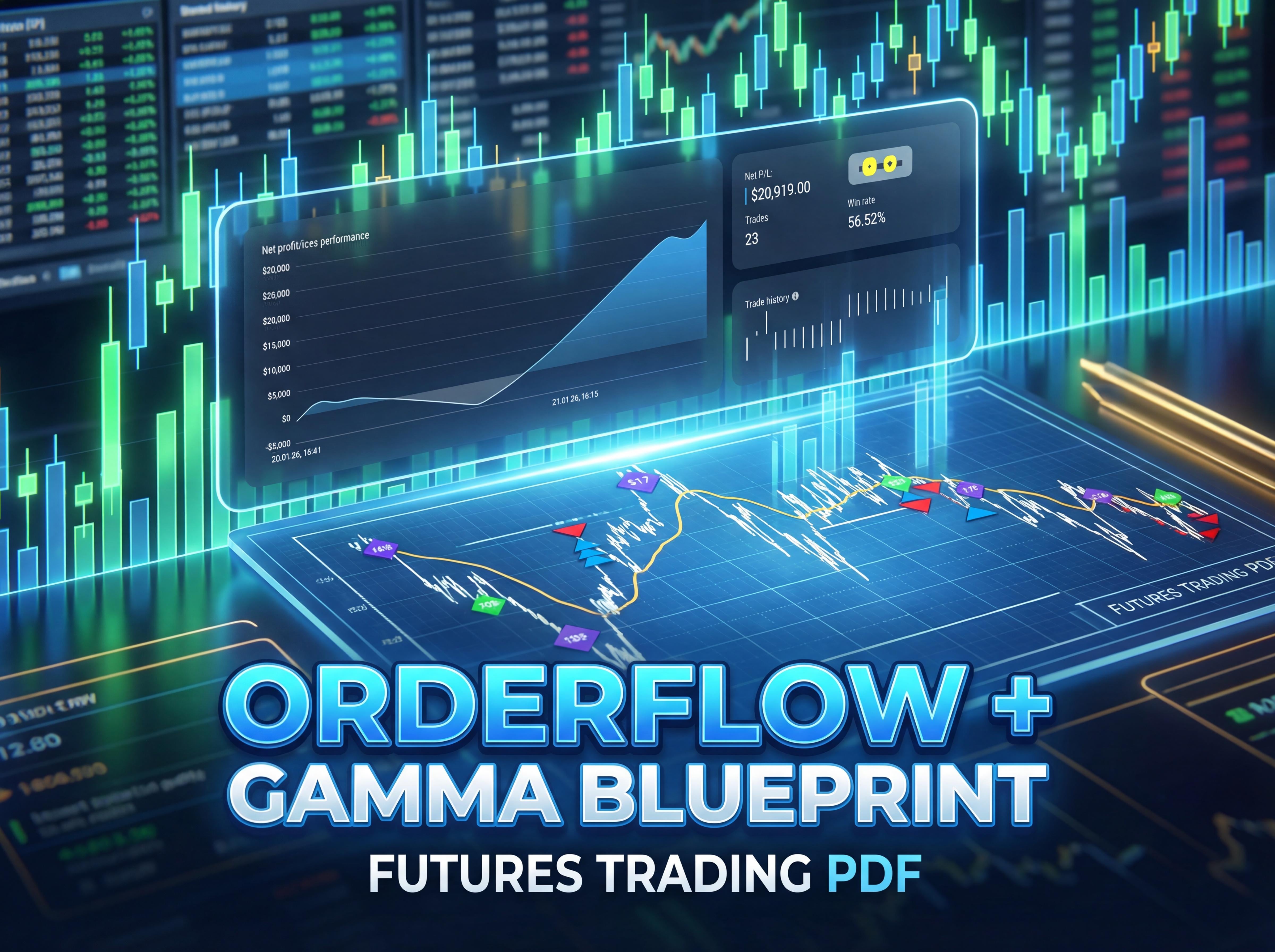 🔍 선물 오더플로우 + 감마 트레이딩 자료집 무료로 공유합니다