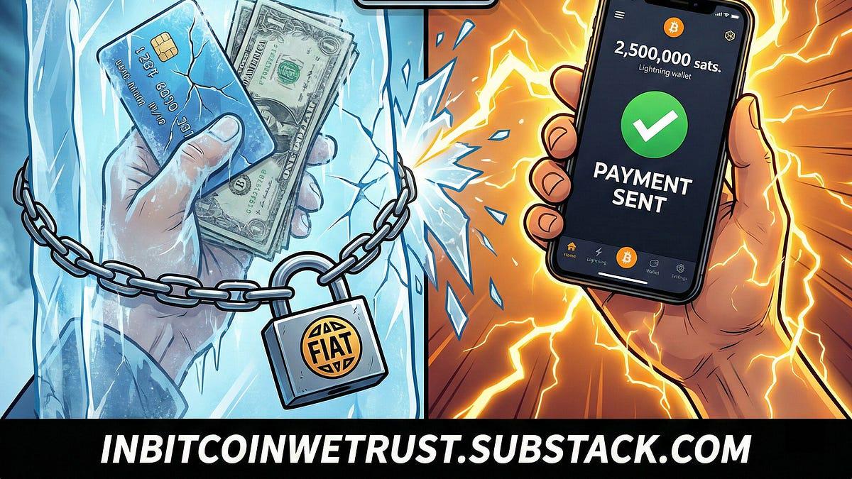 30일 무은행 도전: 비트코인 라이트닝만으로 살아보기 🧊