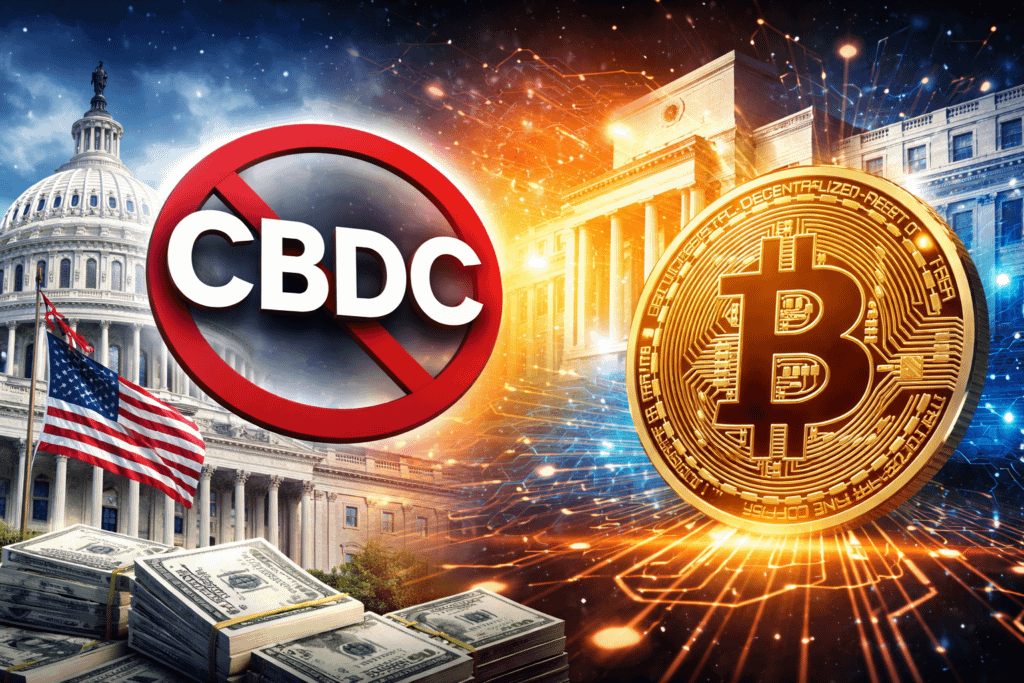 미 상원, 디지털 달러 도입 금지 — 비트코인엔 무슨 영향? 💡