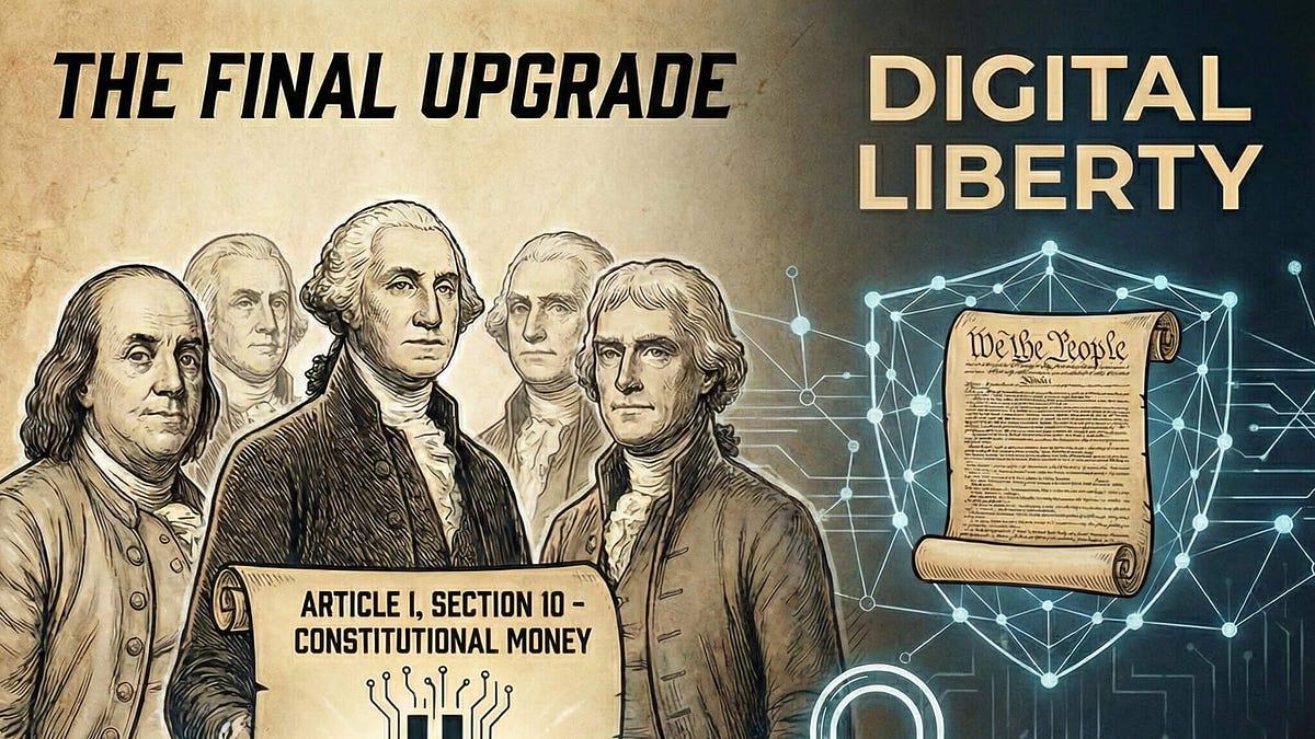 자유의 코드: 비트코인이 유일한 진정한 헌법적 화폐인 이유 🪙