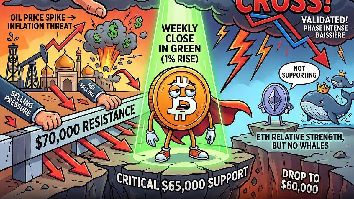 비트코인의 기만적 깨어남: 거짓 희망·지정학 긴장·추락 위험 😨