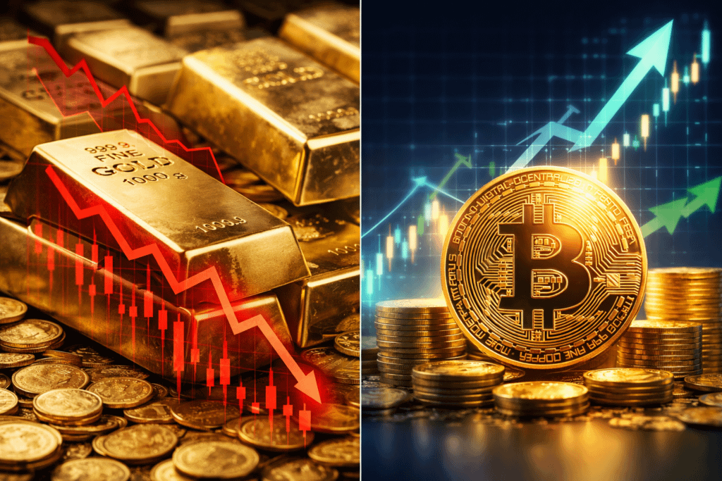 골드 ETF는 빠지는데 비트코인 ETF에 25억 달러 유입 💰