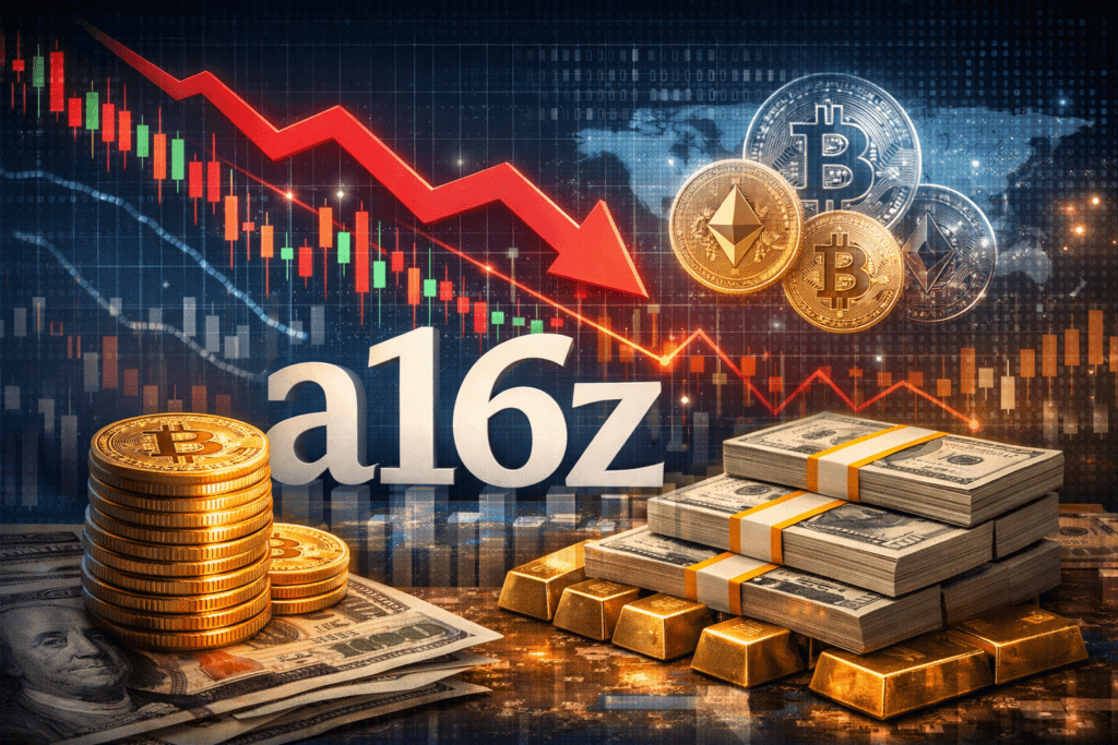 a16z가 암호화폐 전용 펀드로 20억 달러 모금 중 — 이 시황에? 🤔