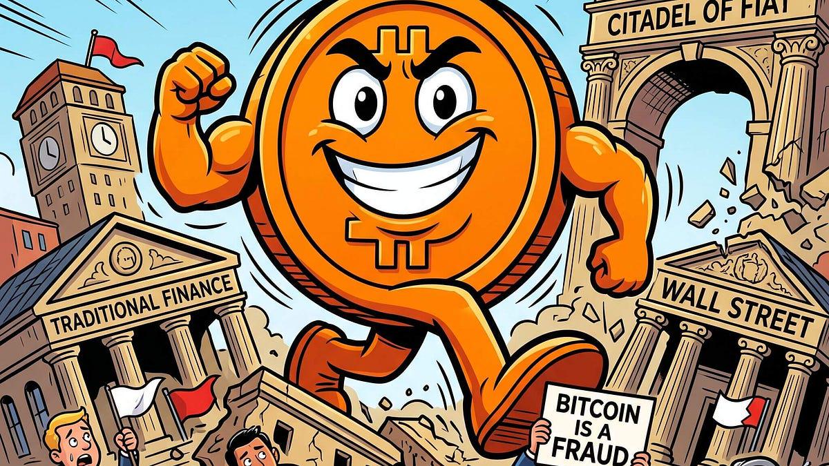 월가의 대전환: 비트코인에 무릎을 꿇다 🪙