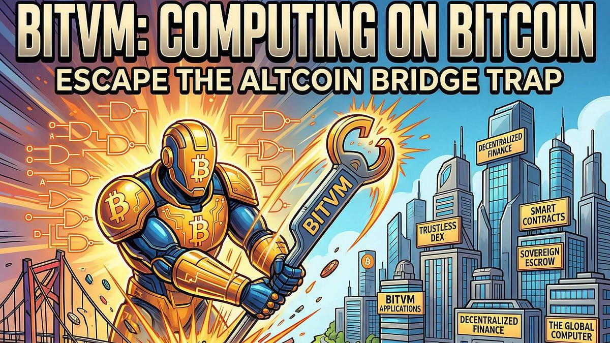 BitVM로 비트코인에서 스마트컨트랙트 실현—이더리움은 쓸모없어질까? 💡