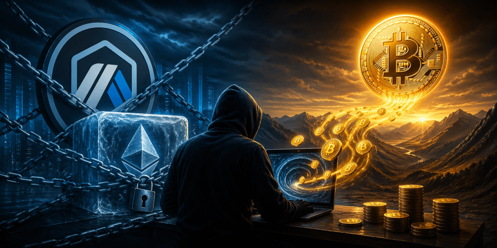 켈프DAO 해커가 36시간 만에 1억 7,500만 달러를 비트코인으로 전환했습니다 🪙