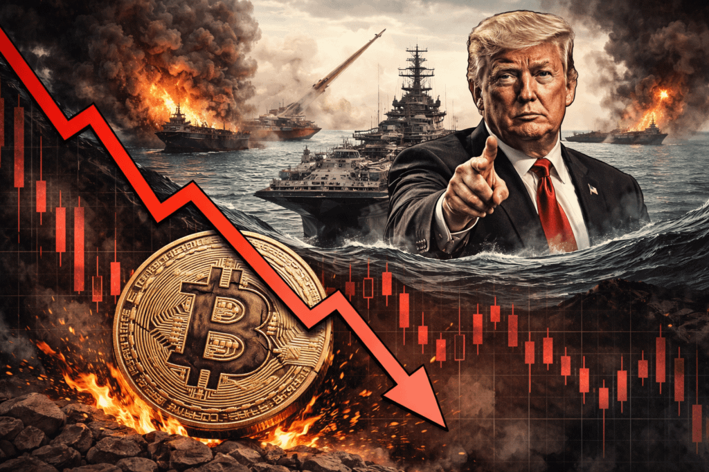 휴전 실패·호르무즈 봉쇄 — 비트코인 다시 하락 📉