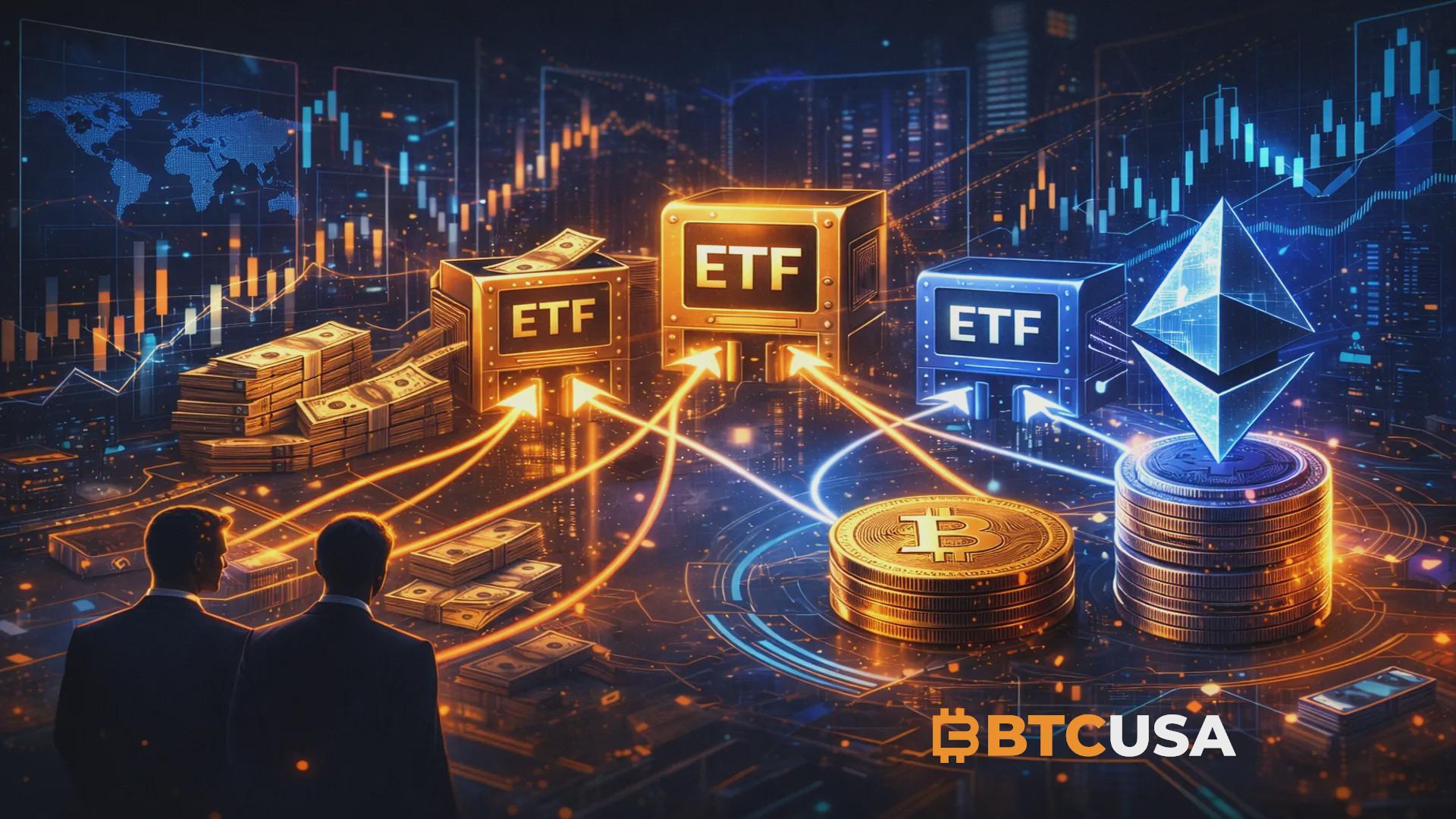 비트코인 ETF에 7.86억 달러 유입 — 자금이 BTC로 다시 집중 💹
