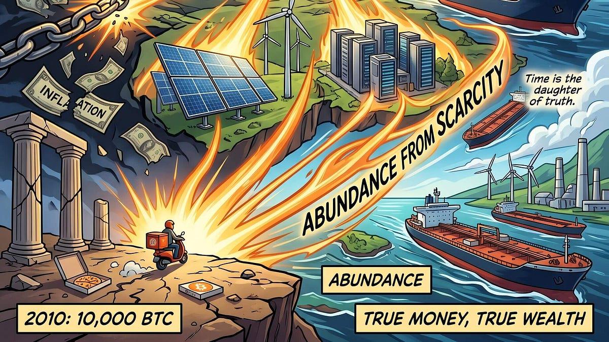 풍요의 구조: 비트코인이 시간과 기술의 진실을 보여주는 방식 ⏳