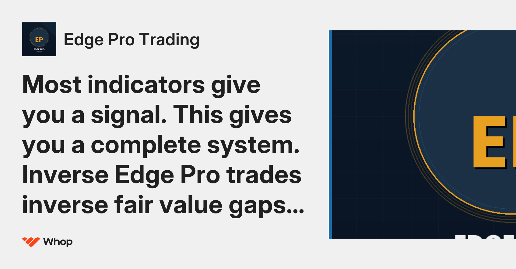 Edge Pro Trading 툴 활용기 🚀