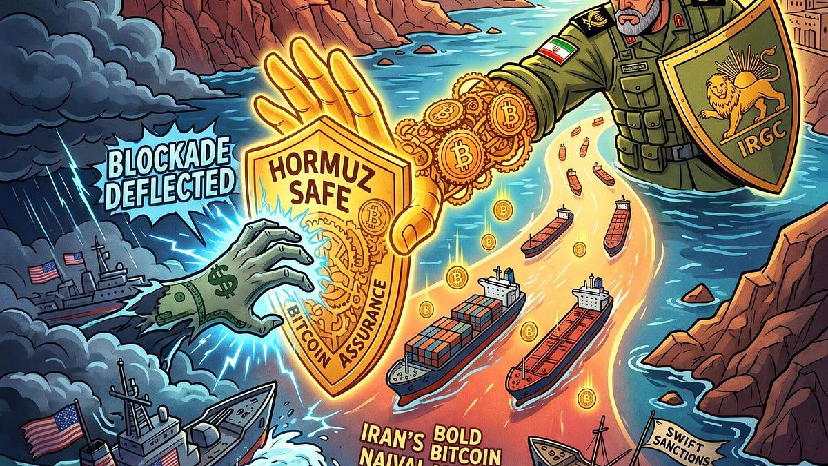 이란의 비트코인 기반 해상 보험 'Hormuz Safe' 등장 🚢