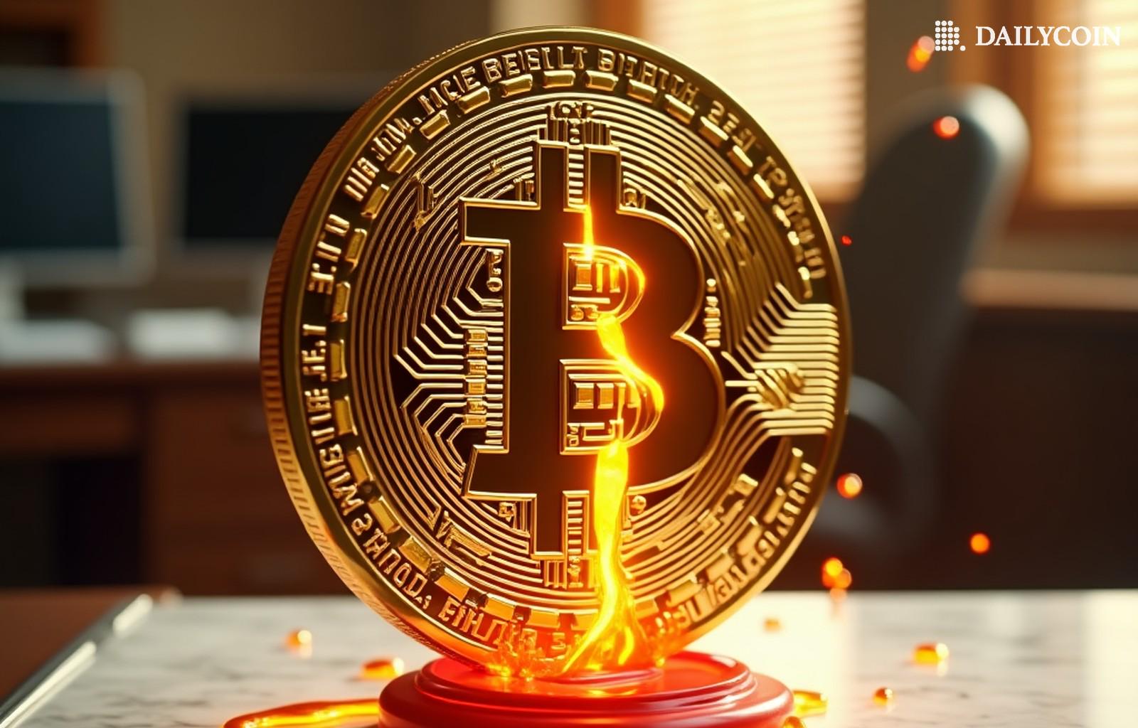 트럼프 미디어, 시장 분위기 약화 속에 2억 5천만 달러 규모 비트코인 이동💰