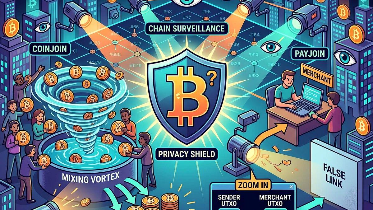 비트코인 온체인 프라이버시: PayJoin과 CoinJoin 도입하기 🔒