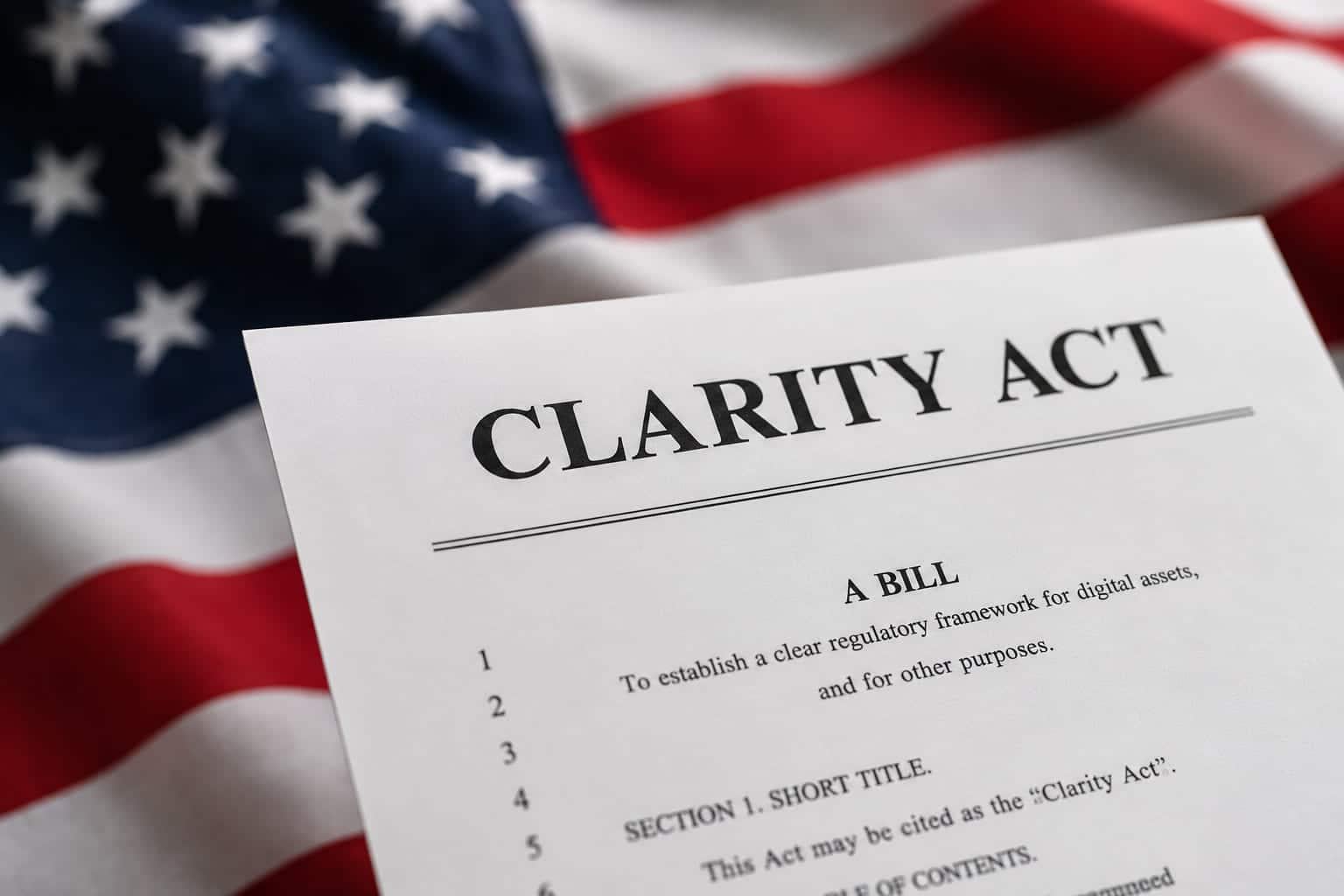 CLARITY 법안, 상원 통과 가능성 60%로 낮아지며 시간 부족 위기 ⏳